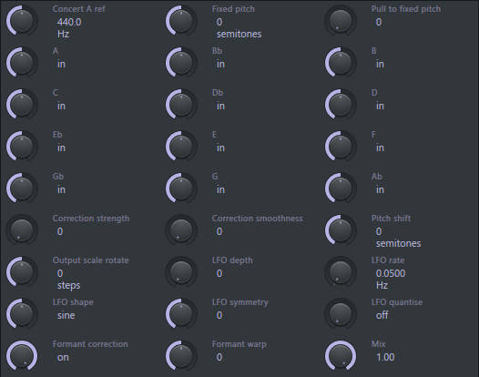 showing autotalent